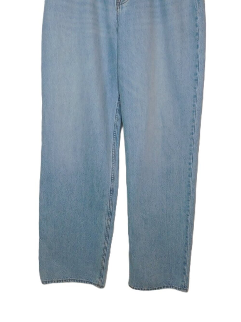 Abercrombie & Fitch Curve Love The Loose High Rise Jeans Light Wash | VGUC | 29L - Picture 3 of 9